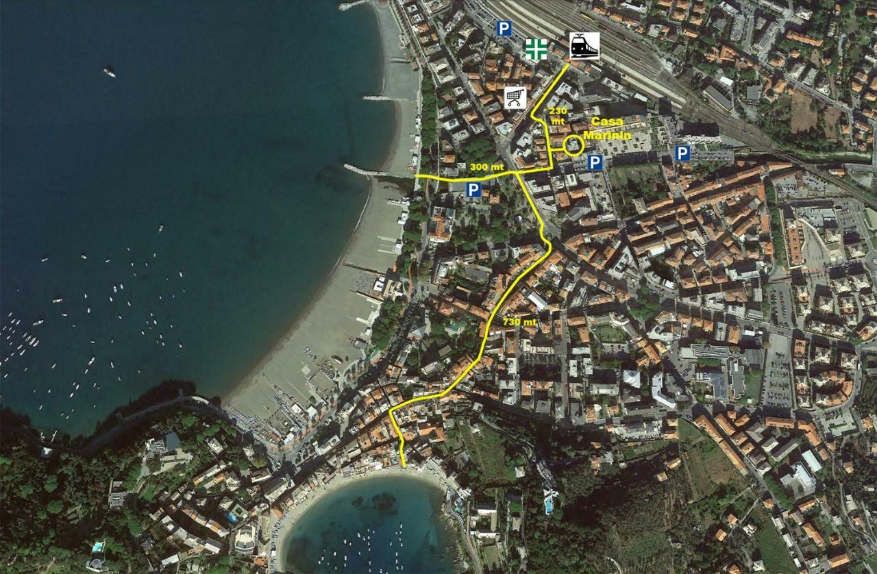 Appartamento Casa Marinin Sestri Levante Esterno foto
